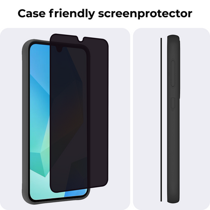Samsung A16 Screenprotector Gehard Glas - Privacy