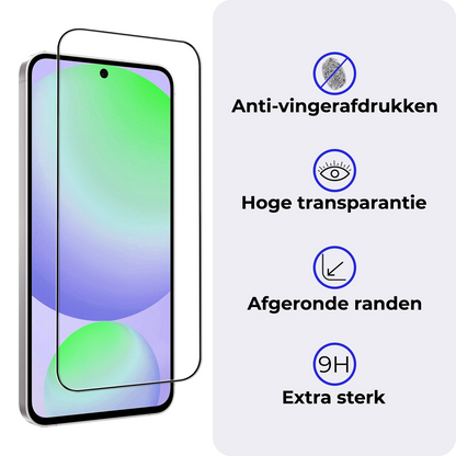 Samsung S24 FE Screenprotector Gehard Glas - Full Screen