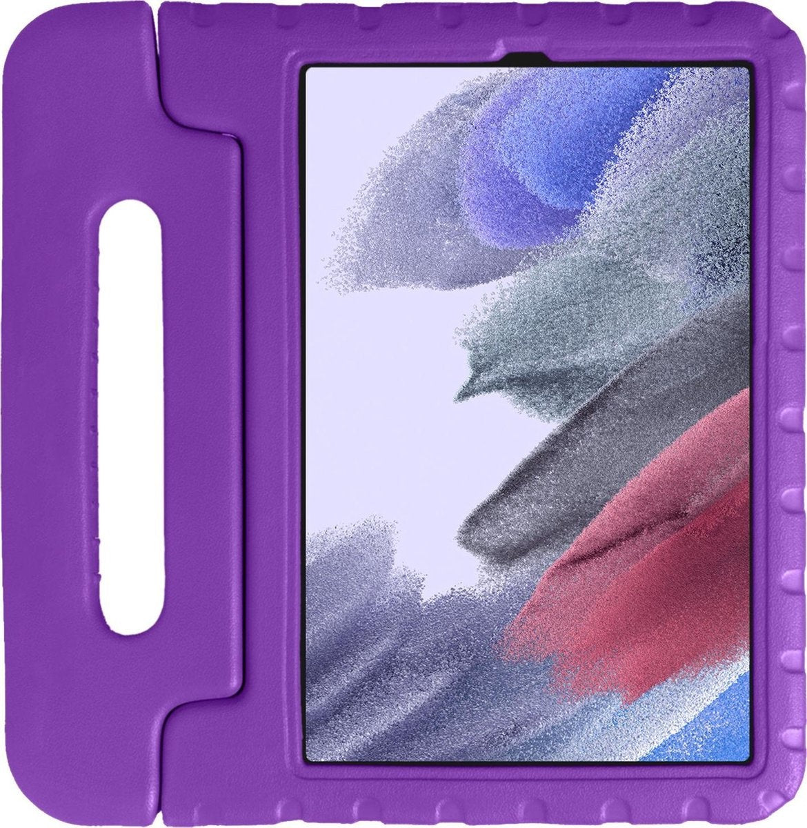 Samsung Galaxy Tab A7 Lite Hoesje Kids Cover Bumper - Paars