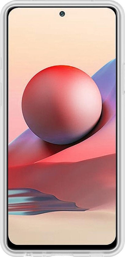 Xiaomi Redmi Note 10S Hoesje Siliconen - Transparant