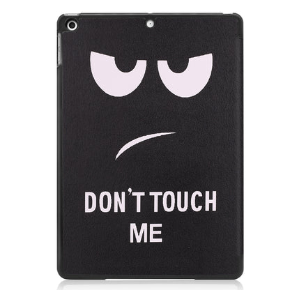 iPad 10.2 2021 Trifold Bookcase Hoes - Don't Touch Me