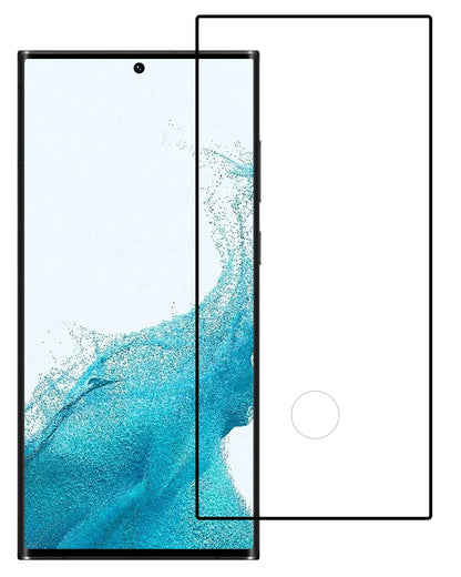 Samsung S22 Ultra Screenprotector Full Cover Tempered Glass