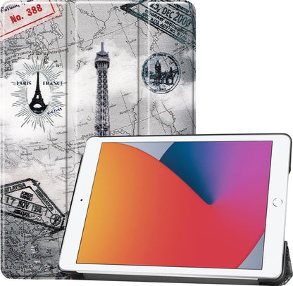 iPad 10.2 2020 Trifold Bookcase Hoes - Eiffeltoren