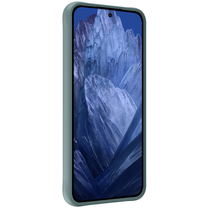 Google Pixel 8a Hoesje Siliconen Backcover Lichtgewicht - Donkergroen