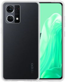 OPPO Reno 7 Hoesje Siliconen Backcover Lichtgewicht - Transparant