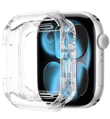 Apple Watch 11 42 mm Hoesje Siliconen Backcover Lichtgewicht - Transparant