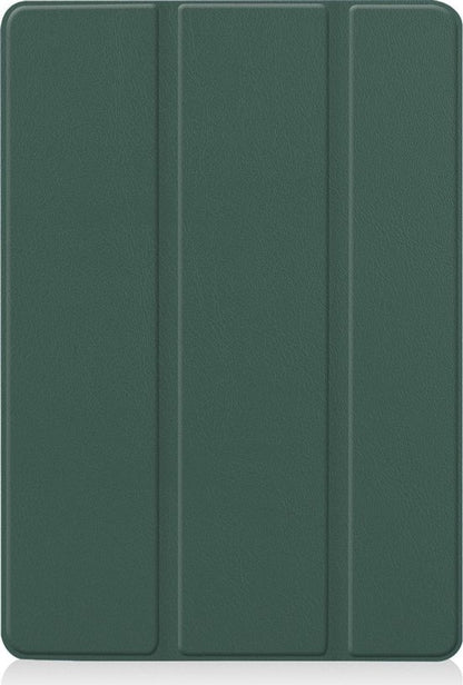 iPad 10.2 2020 Trifold Bookcase Hoes - Donkergroen