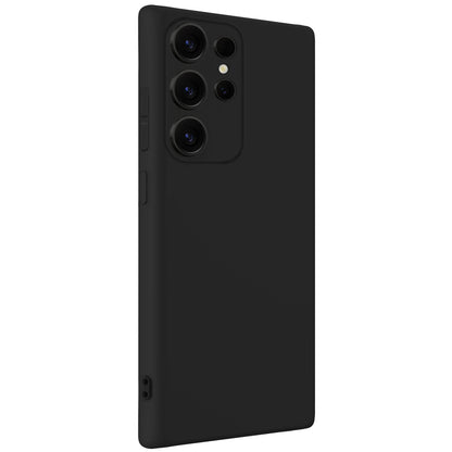 Samsung S25 Ultra Hoesje Siliconen Backcover Lichtgewicht - Zwart