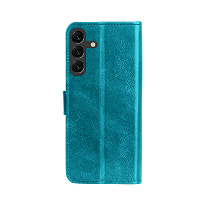 Samsung A16 Hoesje Bookcase Cover met Kaarthouder - Turquoise
