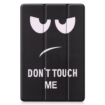 Samsung Galaxy Tab S8 Trifold Bookcase Hoes - Don't Touch Me