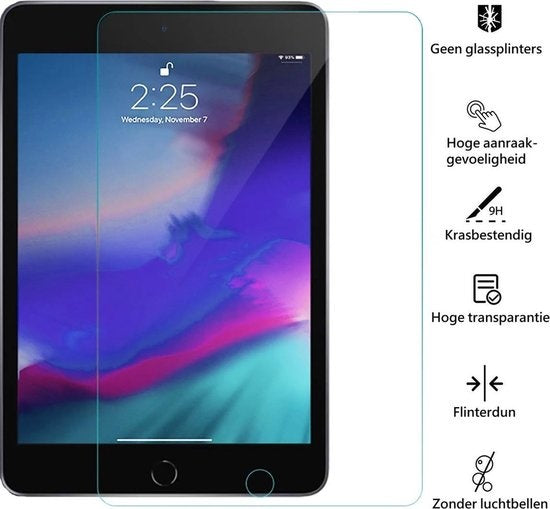 iPad Air 2 Screenprotector Tempered Glass