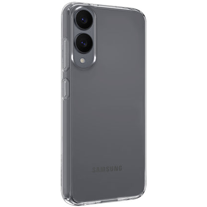 Samsung S25 Edge Hoesje Siliconen Backcover Lichtgewicht - Transparant