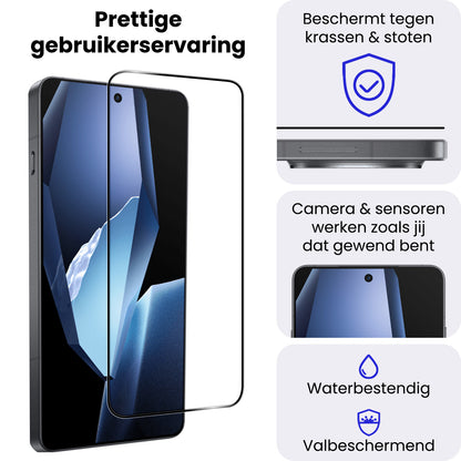 OnePlus 13R Screenprotector Gehard Glas - Full Screen