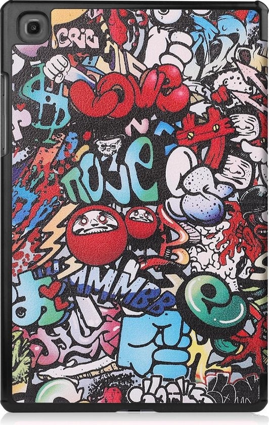 Samsung Galaxy Tab A7 Hoesje Book Case - Graffity