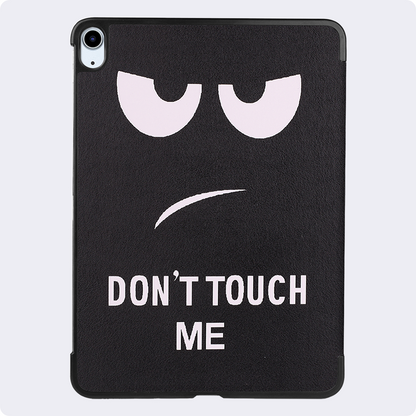 iPad Air 2024 / 2025 (11 inch) Trifold Bookcase Hoes - Don't Touch Me