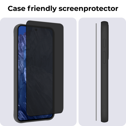 Google Pixel 8a Screenprotector Privacy Tempered Glass