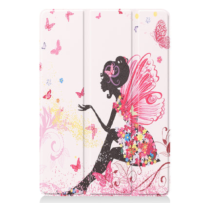 iPad 10.2 2021 Trifold Bookcase Hoes - Elfje