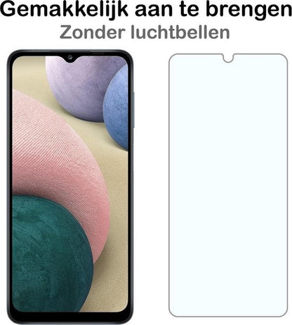 Samsung A12 Screenprotector Gehard Glas - Anti-kras