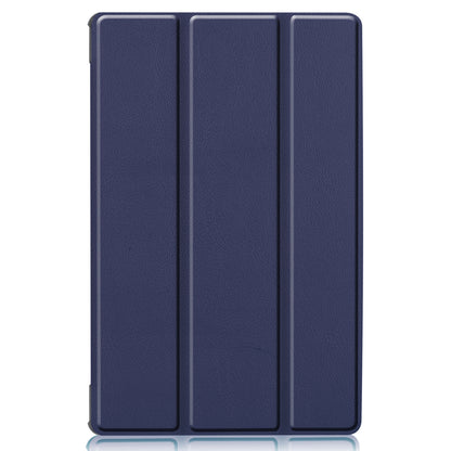 Lenovo Tab M10 FHD Plus 2nd Gen Trifold Bookcase Hoes - Donkerblauw