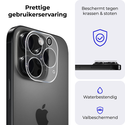 iPhone 16 Pro Max Camera Screenprotector Gehard Glas