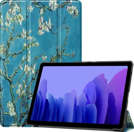 Samsung Galaxy Tab A7 Hoesje Book Case - Bloesem