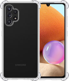 Samsung A32 5G Hoesje Shockproof Backcover Siliconen - Transparant