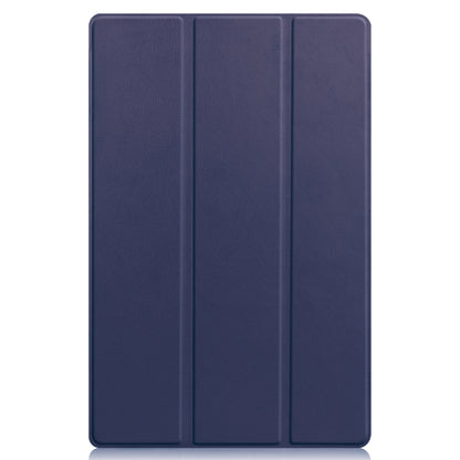 Lenovo Tab P11 Trifold Bookcase Hoes - Donkerblauw