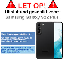 Samsung S22 Plus Screenprotector Gehard Glas - Privacy