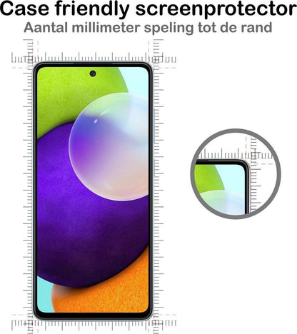 Samsung A52 Screenprotector Gehard Glas - Full Screen