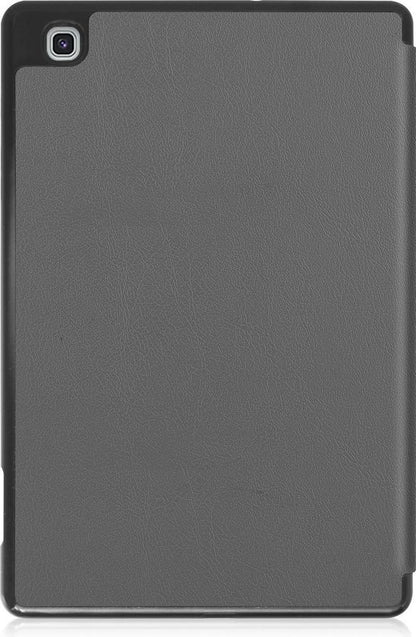 Samsung Galaxy Tab S6 Lite Trifold Bookcase Hoes met Penhouder voor S Pen - Grijs