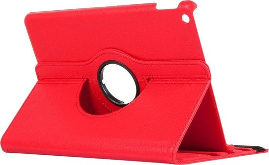 iPad 10.2 2019/2020 Hoesje 360ðð Draaibare Book Case Kunstleer - Rood