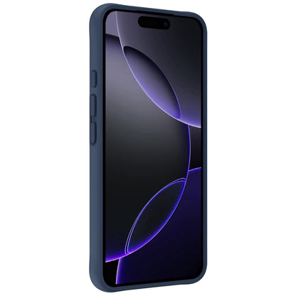 iPhone 16 Pro Hoesje Siliconen - Donkerblauw