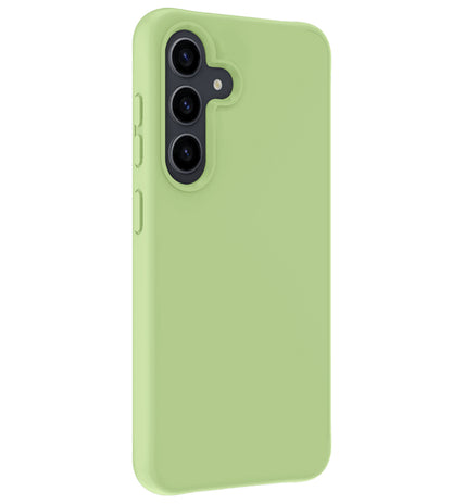 Samsung S23 FE Hoesje Siliconen Backcover Lichtgewicht - Groen
