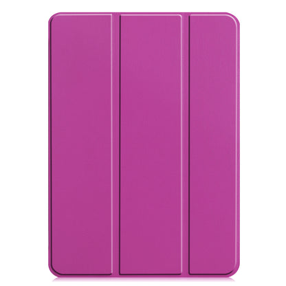 iPad Pro 2021 (11 inch) Hoesje Book Case Met Apple Pencil Uitsparing - Paars