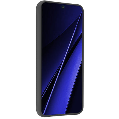 Xiaomi Poco X6 Pro 5G Hoesje Siliconen Backcover Lichtgewicht - Zwart