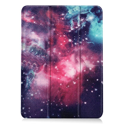 iPad Air 2022 Trifold Bookcase Hoes - Galaxy