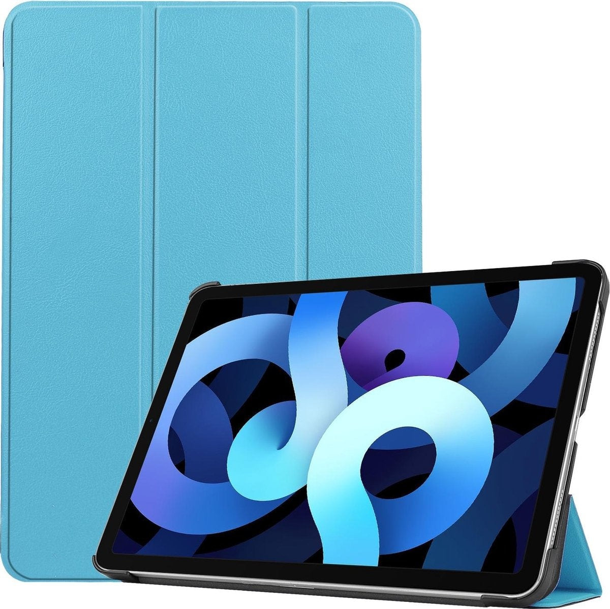 iPad Air 2020 Hoesje Book Case - Lichtblauw