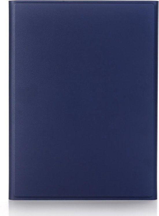 iPad 10.2 2019 Hoesje Toetsenbord Case Kunstleer - Donkerblauw