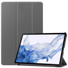 Samsung Galaxy Tab S8 Plus Trifold Bookcase Hoes - Grijs