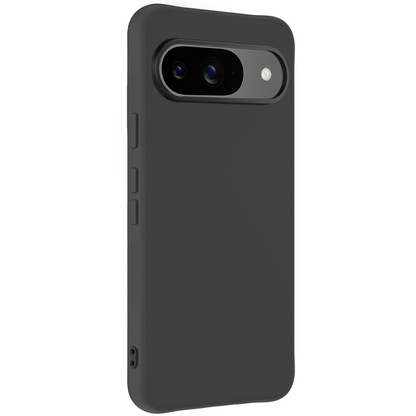 Google Pixel 10 Hoesje Siliconen Backcover Lichtgewicht - Zwart