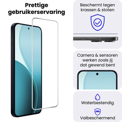 OPPO Reno 14 Screenprotector Gehard Glas - Anti-kras
