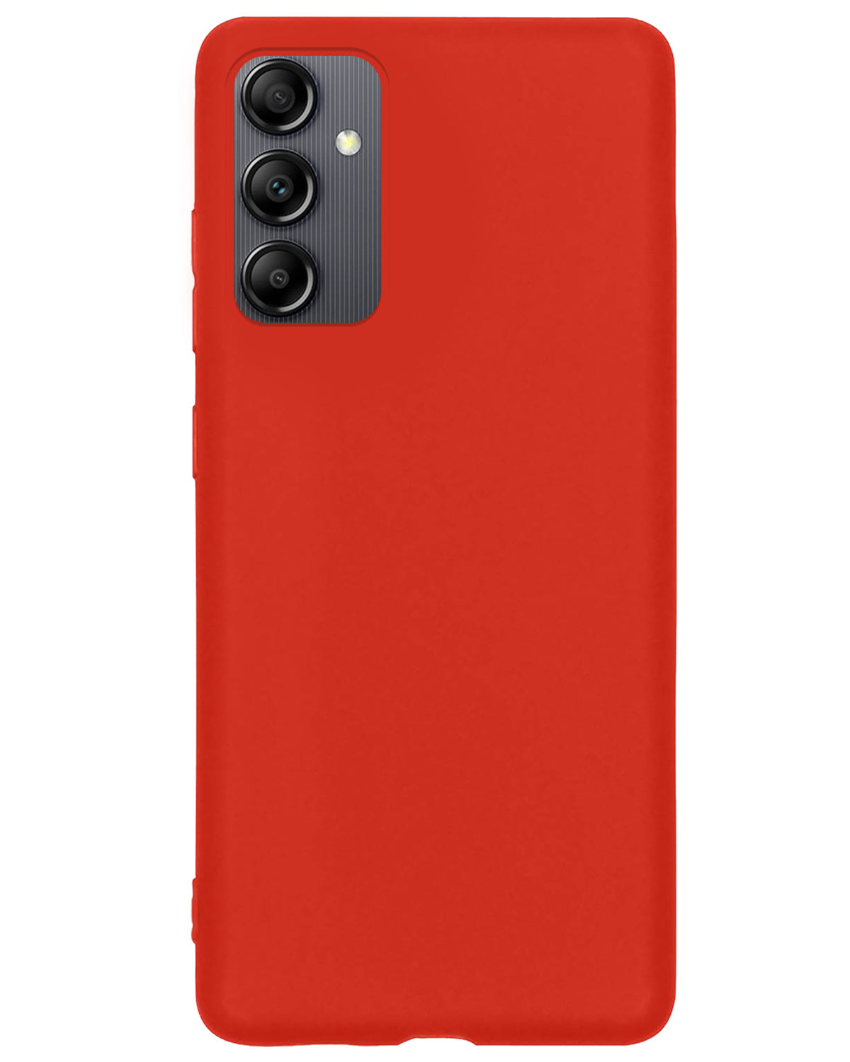 Samsung A14 Hoesje Siliconen - Rood