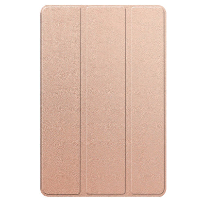 Lenovo Tab P12 Trifold Bookcase Hoes met Penhouder Lenovo Pen - Rosé goud