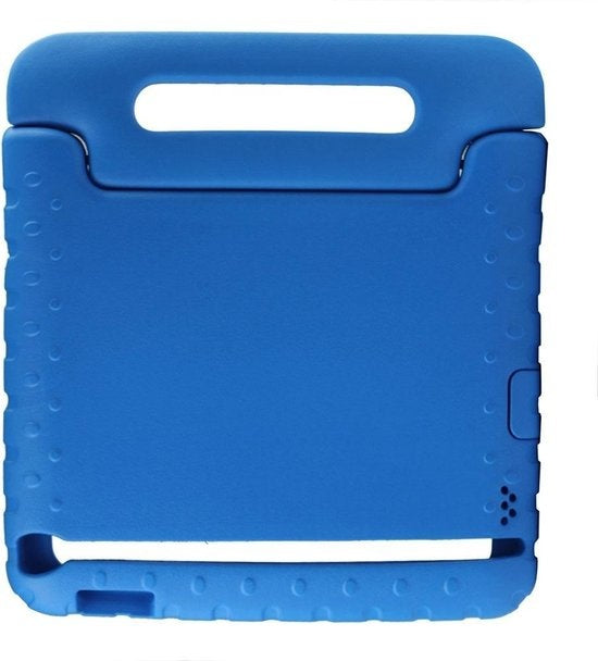 iPad Mini 5 Hoesje Kids Cover Bumper Met Screenprotector - Blauw