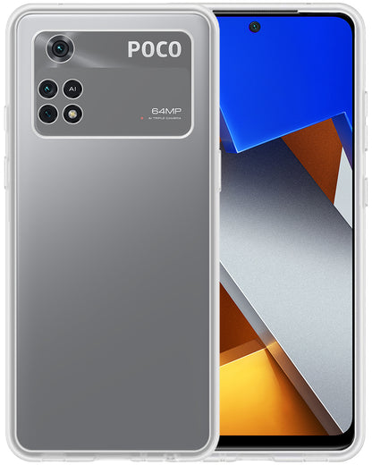 Poco M4 Pro 4G Hoesje Siliconen Backcover Lichtgewicht - Transparant