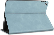iPad 10.2 2019 Trifold Bookcase Luxe Hoes - Lichtblauw
