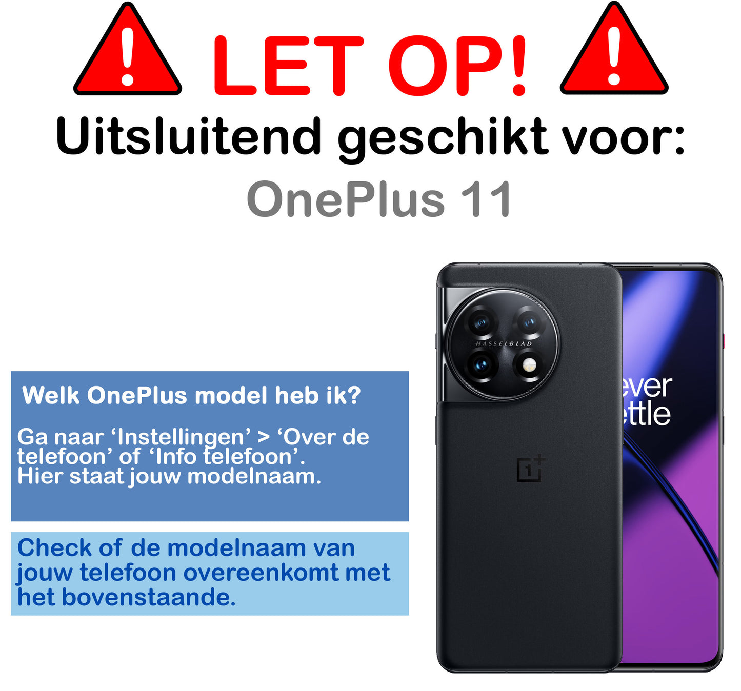 OnePlus 11 Hoesje Siliconen - Transparant