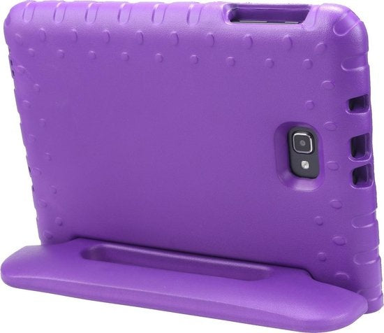 Samsung Galaxy Tab A 10.1 2016 Hoesje Kids Cover Bumper - Paars