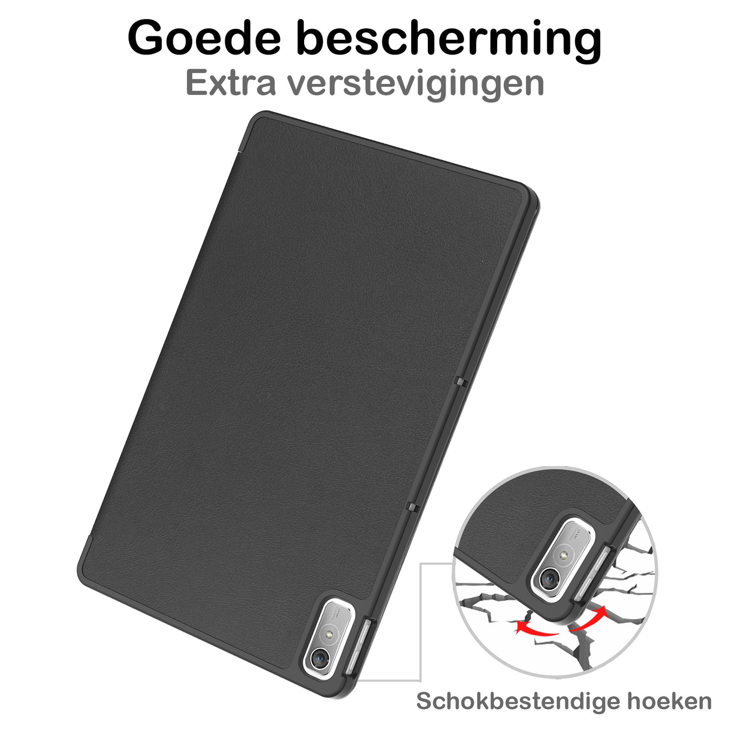 Lenovo Tab P11 (2e Gen) Hoesje Book Case - Zwart