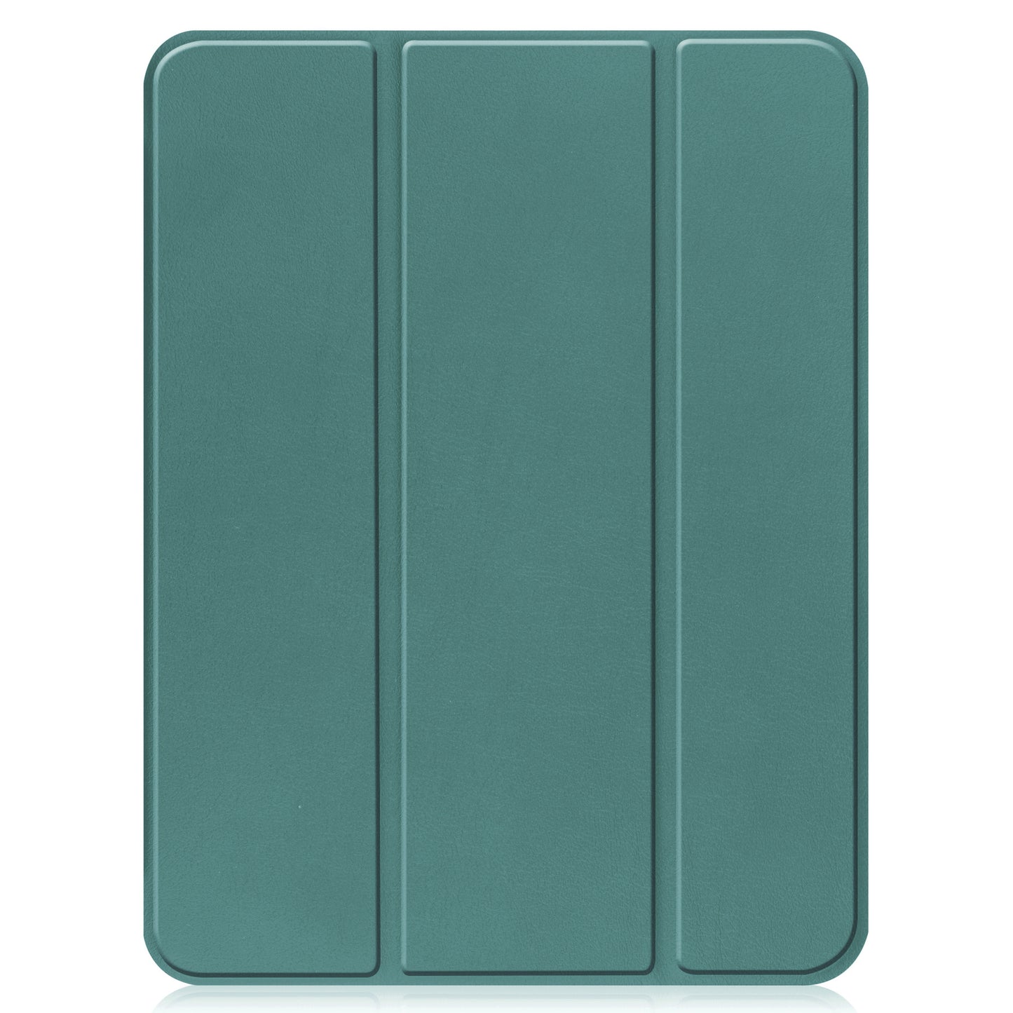 iPad 2022 Hoesje Book Case Met Apple Pencil Uitsparing - Donkergroen